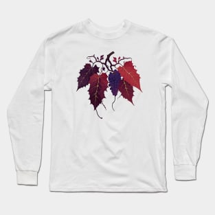 Closeup of a Grapevine Long Sleeve T-Shirt